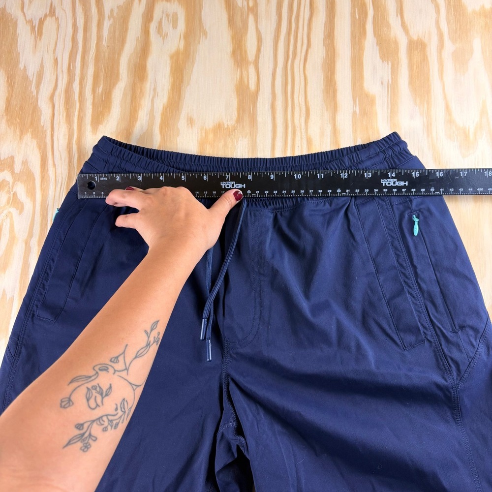 Birddogs Mens Gym Shorts Navy Blue Lined Athletic Workout 6 Inch Inseam Size M - Picture 6 of 7